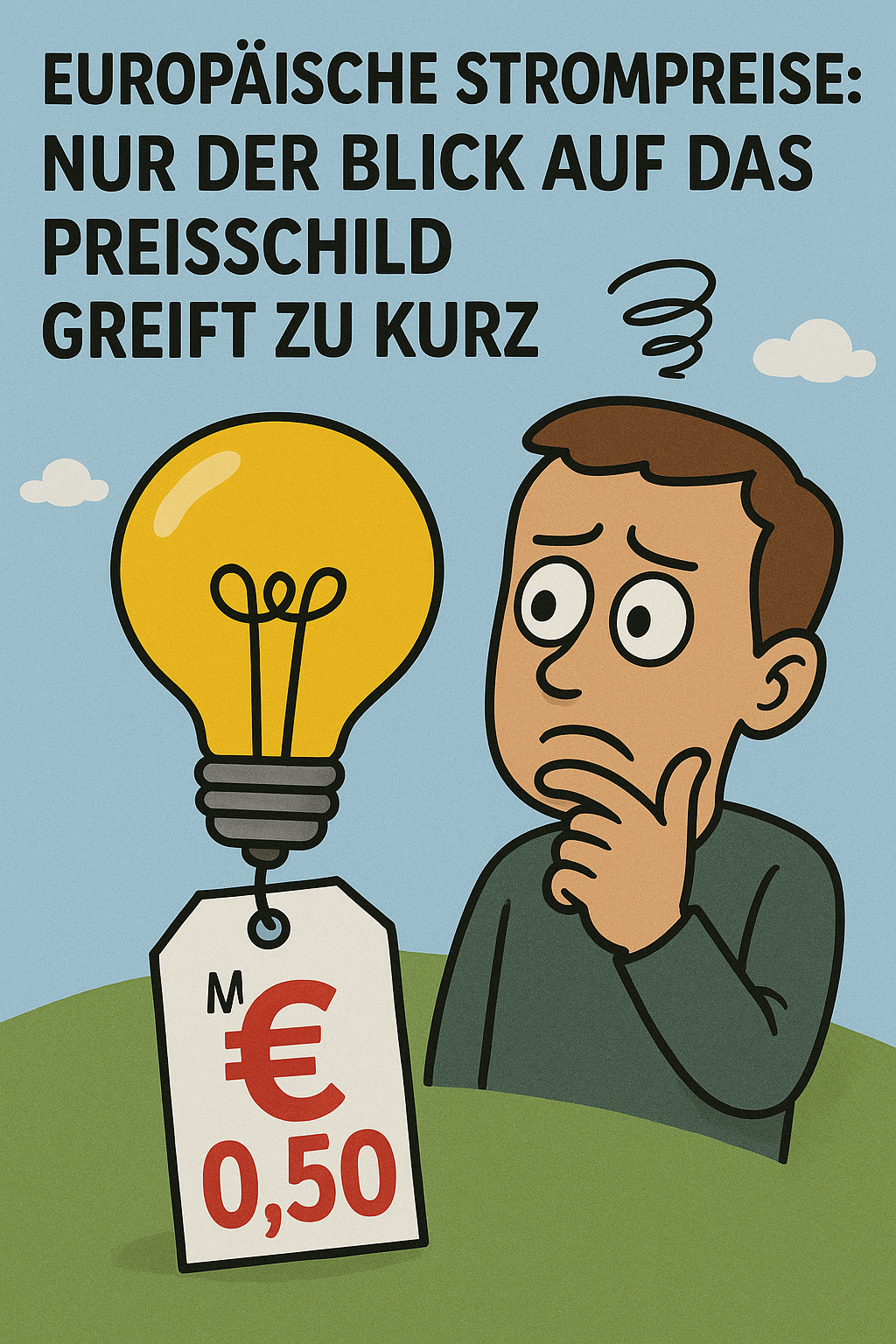 Europäische Strompreise: Nur der Blick auf das Preisschild greift zu kurz